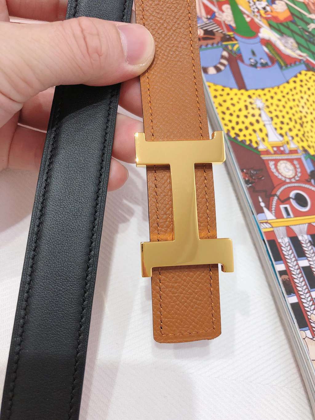 H**mes belts 24mm